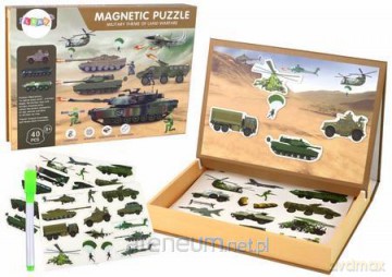 Puzzle magnetyczne z motywem wojny [PUZZLE]