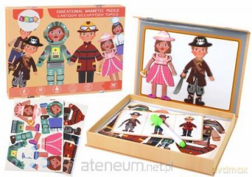 Puzzle magnetyczne z motywem z kreskówek [PUZZLE]