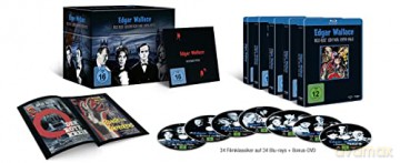 Edgar Wallace (Blu-ray Gesamtedition) (1959-1972) [34xBlu-Ray]+[DVD]+[CD]