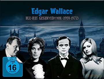 Edgar Wallace (Blu-ray Gesamtedition) (1959-1972) [34xBlu-Ray]+[DVD]+[CD]