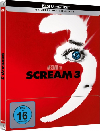 Scream 3 (Krzyk 3) (steelbook) [Blu-Ray 4K]+[Blu-Ray]