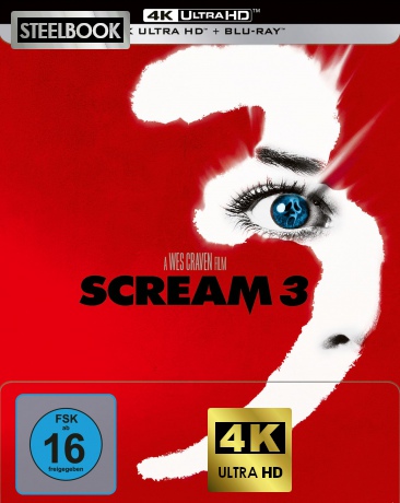Scream 3 (Krzyk 3) (steelbook) [Blu-Ray 4K]+[Blu-Ray]