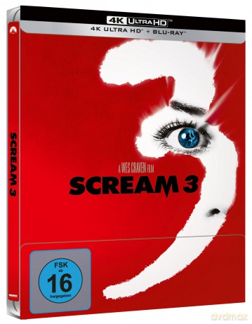 Scream 3 (Krzyk 3) (steelbook) [Blu-Ray 4K]+[Blu-Ray]