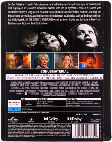 The Exorcist: Believer (Egzorcysta. Wyznawca) (steelbook) [Blu-Ray 4K]