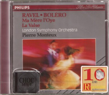 Monteux/Lso: Ravel:Bolero/La Valse/+ [CD]