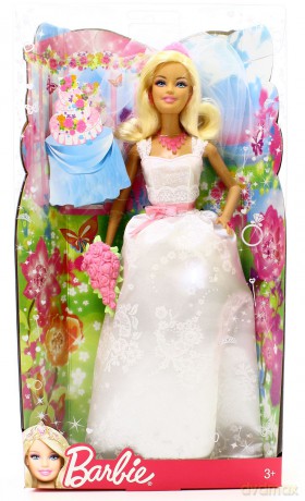 BARBIE jako Panna Młoda X9444 [ZABAWKA]