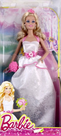 BARBIE jako Panna Młoda X9444 [ZABAWKA]