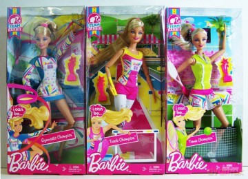 BARBIE Lalka sportsmenki W3765 [ZABAWKA]
