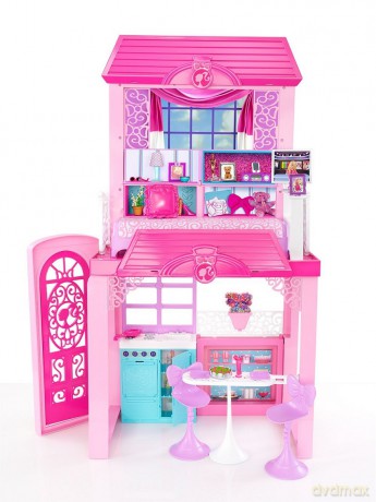 BARBIE Domek i lalka Barbie Y4118 [ZABAWKA]