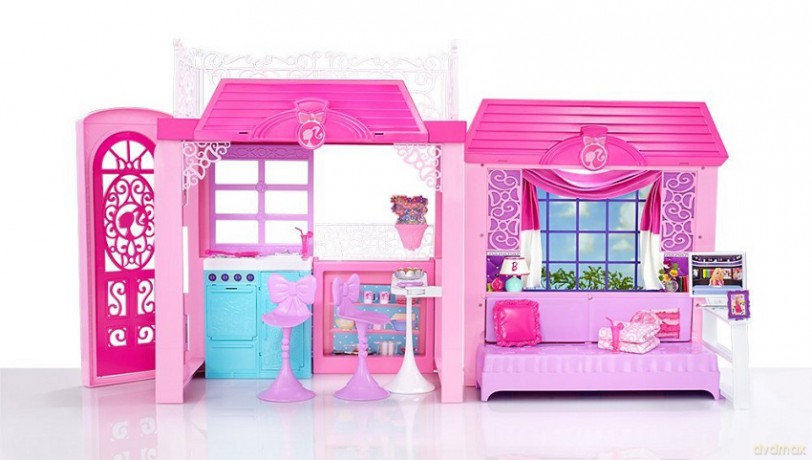 BARBIE Domek i lalka Barbie Y4118 [ZABAWKA]