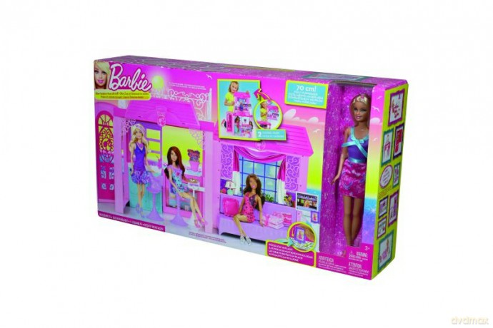 BARBIE Domek i lalka Barbie Y4118 [ZABAWKA]