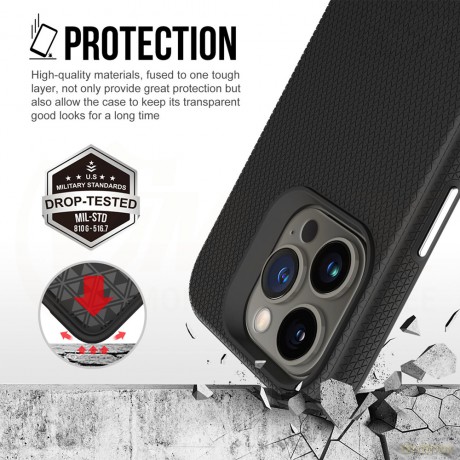 Vmax nakładka Triangle Case do Samsung Galaxy S23 czarna