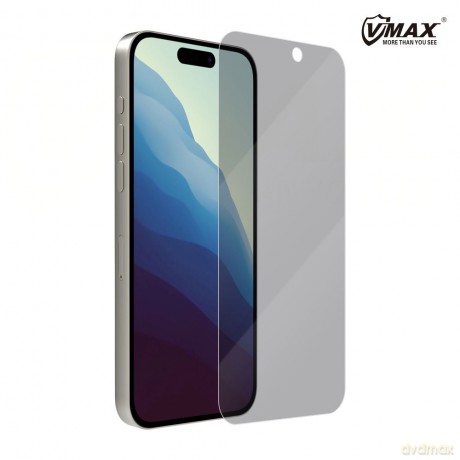 Vmax szkło hartowane 0.33mm 2,5D high clear privacy glass do iPhone 15 Pro 6,1