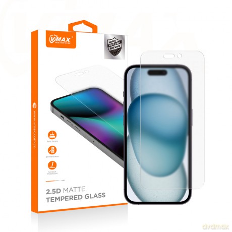 Vmax szkło hartowane 0.33mm clear glass do iPhone 15 Pro Max 6,7 matowe