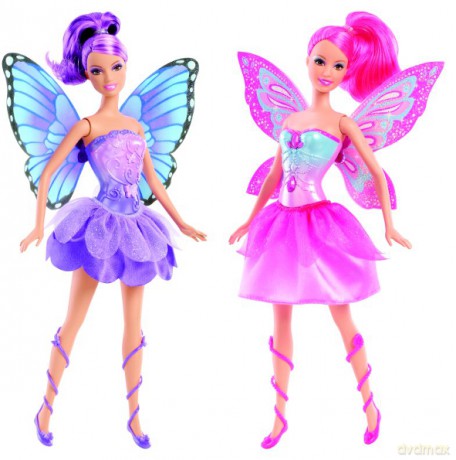 Barbie Lalka Kolorowe Wróżki z filmu Y6374 [ZABAWKA]