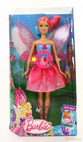 Barbie Lalka Kolorowe Wróżki z filmu Y6374 [ZABAWKA]