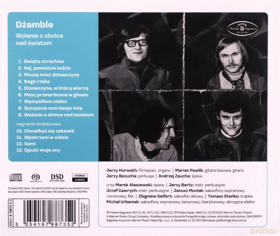 Dżamble: Wołanie O Słon´Ce Nad S´Wiatem [SACD]