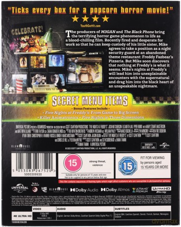 Five Nights At Freddy's (Pięć koszmarnych nocy) [Blu-Ray 4K]
