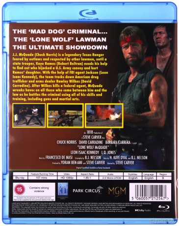 Lone Wolf Mcquade (Samotny wilk McQuade) [Blu-Ray]