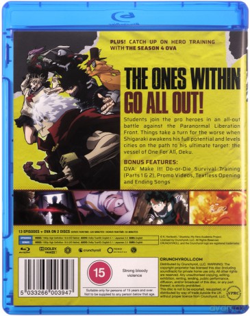 My Hero Academia Season 6 Part 1 (Akademia bohaterów) [2xBlu-Ray]