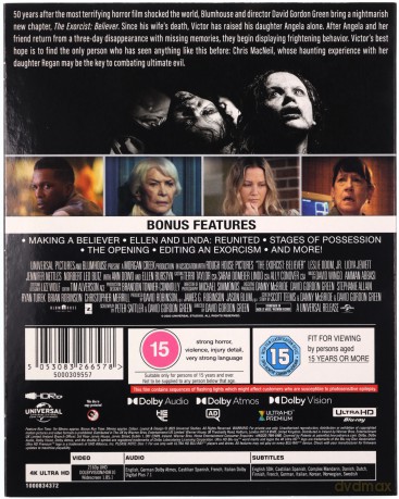 The Exorcist: Believer (Egzorcysta. Wyznawca) [Blu-Ray 4K]