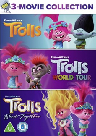 Trolls 3 - Movie Collection [3DVD]