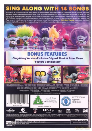 Trolls Band Together (Trolle 3) [DVD]