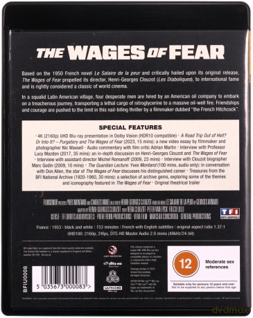 The Wages Of Fear (Cena strachu) [Blu-Ray 4K]