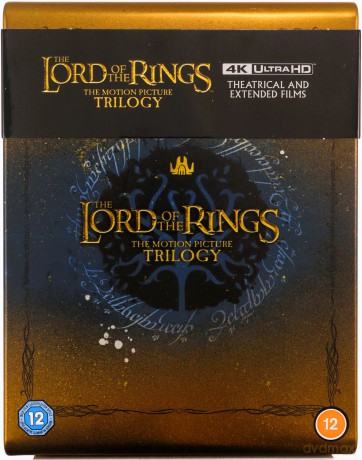 Władca Pierścieni Trylogia (steelbook) [9xBlu-Ray 4K]