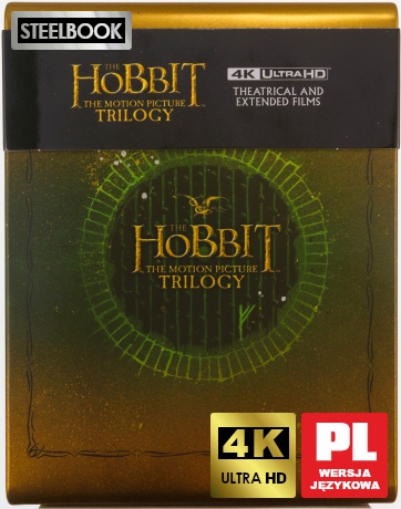 Hobbit Trylogia (steelbook) [6xBlu-Ray 4K]