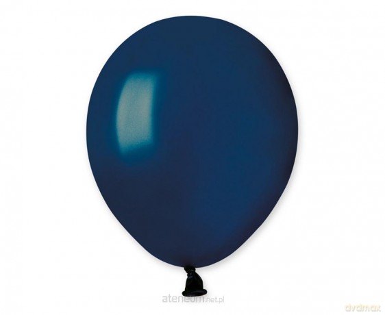 Balony pastelowe granatowe 12,5cm 100szt