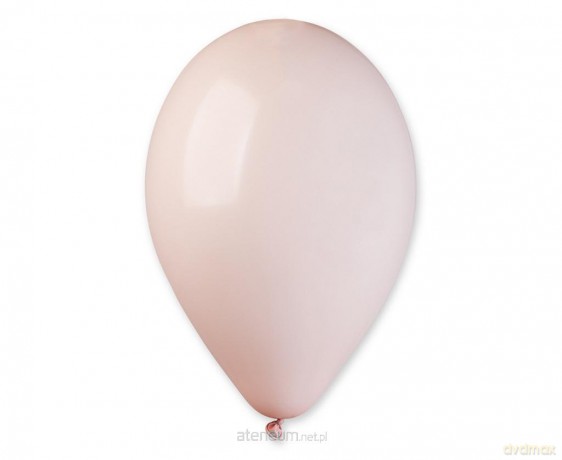 Balony pastelowe jasnoróżowe 30,5cm 100szt