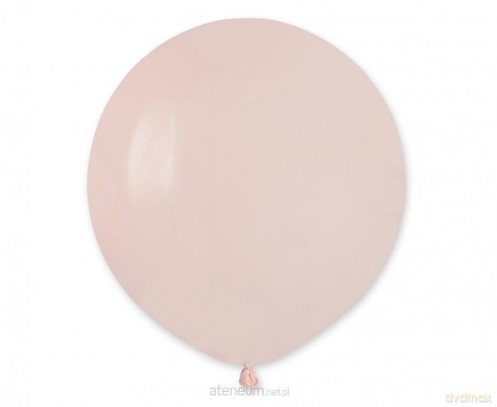 Balony pastelowe jasnoróżowe 48cm 25szt