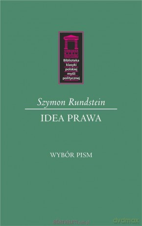 Idea prawa - Szymon Rundstein [KSIĄŻKA]