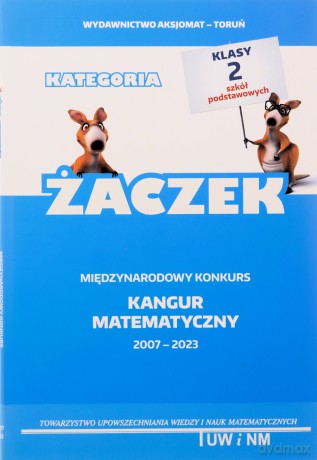 Matematyka z wesołym kangurem kat. Żaczek 2023 [KSIĄŻKA]