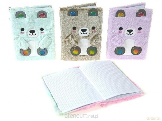 Notes A5 pluszowy