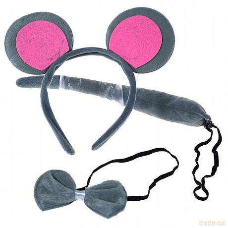 Opaska myszka pluszowa