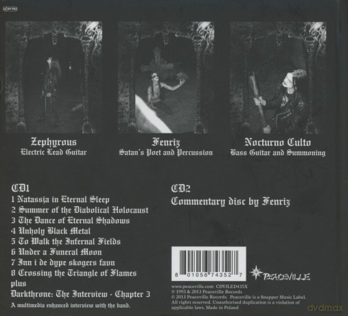 Darkthrone: Under A Funeral Moon Anniversary Edition (digipack) [2CD]