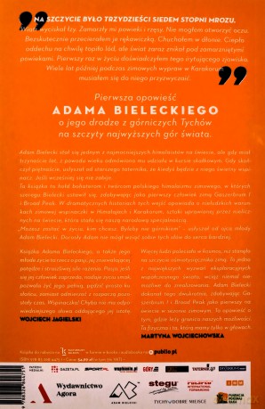 Spod zamarzniętych powiek - Adam Bielecki, Dominik Szczepański [KSIĄŻKA]