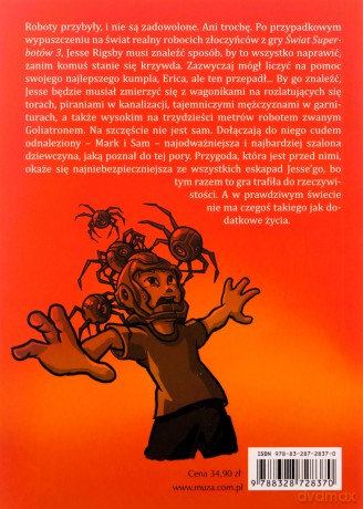 Uwięzieni w grze. Bunt robotów - Dustin Brady [KSIĄŻKA]