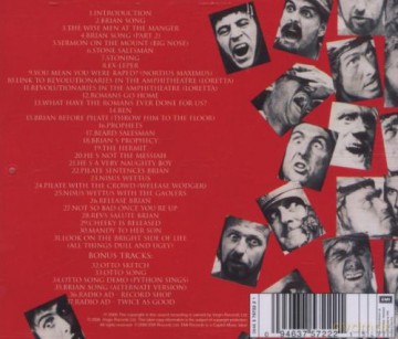 Monty Python: Life Of Brian [CD]