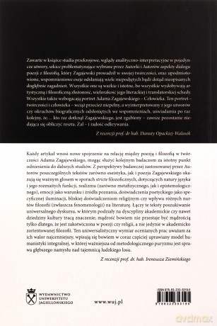 Zagajewski. Poezja rozmawia z filozofią - Dorota Siwor [KSIĄŻKA]