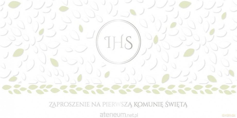 Zaproszenie Komunia (10szt)