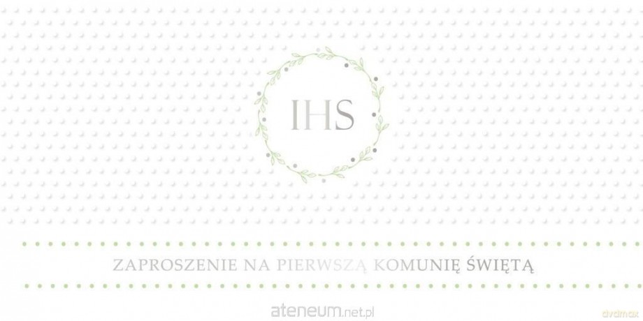 Zaproszenie Komunia (10szt)