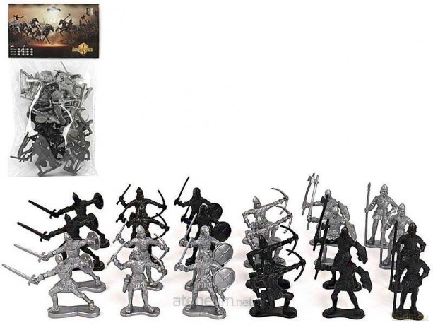 Zestaw rycerzy 24szt [FIGURKA]