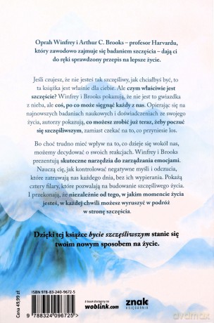 Życie, którego pragniesz - Oprah Winfrey, Arthur C. Brooks [KSIĄŻKA]
