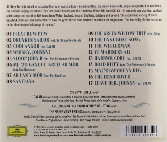 Bryn Terfel: Sea Songs [CD]
