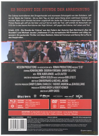 3:15 the Moment of Truth (3:15 - godzina kobry) (Mediabook) [Blu-Ray]+[DVD]