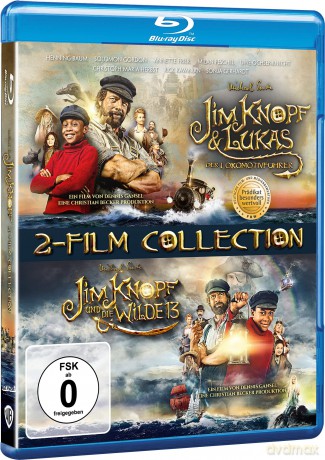 Jim Button and Luke the Engine Driver / Jim Button and the Wild 13 (Kuba Guzik) [2xBlu-Ray]