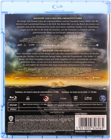 Jim Button and Luke the Engine Driver / Jim Button and the Wild 13 (Kuba Guzik) [2xBlu-Ray]
